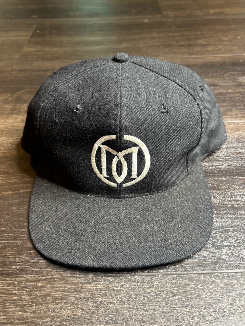 Vintage M Embroidered Snap Back Hat